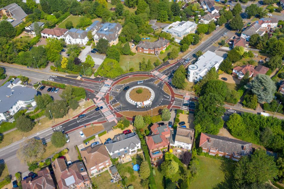 Other councils are considering their own 'Dutch-style' roundabouts. (PA)