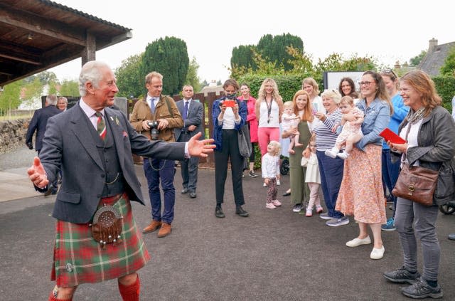 Royal visit to Ayrshire