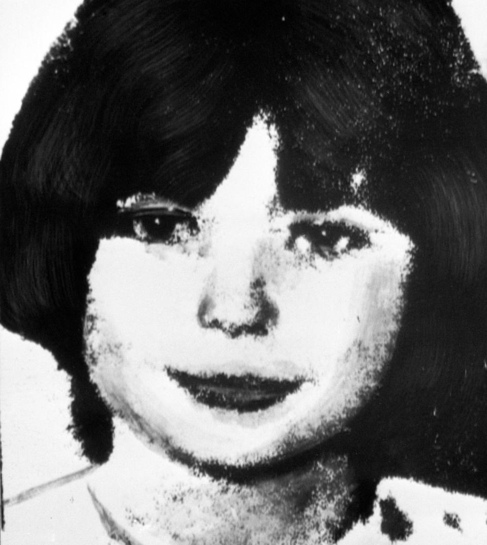 A picture of Mary Bell at the age of 11. She was ordered to be detained indefinitely for the manslaughter of two boys aged four and three. Exact date unknown.