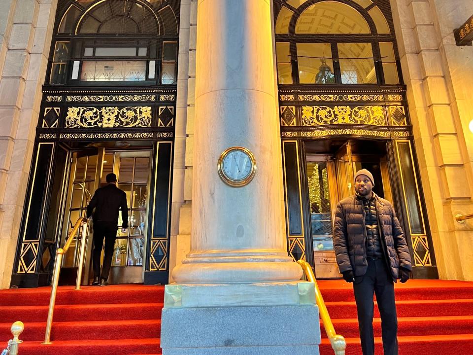 plaza hotel steps