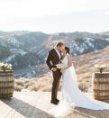 <p>On Jan. 3, the <em>Vikings</em> star <a href="https://people.com/tv/alexander-ludwig-elopes-with-fiancee-lauren-dear-atop-a-utah-mountain-life-is-too-short/" rel="nofollow noopener" target="_blank" data-ylk="slk:announced on Instagram;elm:context_link;itc:0;sec:content-canvas" class="link ">announced on Instagram</a> that he and fiancée Dear had eloped on top of a Utah mountain just one month after their engagement. Their pet dog, Yam, acted as their witness.</p> <p>"My wife, my best friend, the future mother of my children, my everything," Ludwig wrote, <a href="https://www.instagram.com/p/CJmsmVyAfS9/" rel="nofollow noopener" target="_blank" data-ylk="slk:sharing a photo of the couple in their wedding attire;elm:context_link;itc:0;sec:content-canvas" class="link ">sharing a photo of the couple in their wedding attire</a> at The Lodge at Blue Sky's private mountain retreat, just outside of Salt Lake City.</p> <p>"We decided to elope. It has been such a crazy year but it certainly put things into perspective. Life is too short And I didn't want to spend another day without calling this beautiful woman my wife," the actor continued. "Of course when things settle down we will have a proper celebration with our friends and family but for now- the love of my life, our dog yam, a yurt on a mountain top in the middle of nowhere sounded like the perfect beginning."</p>