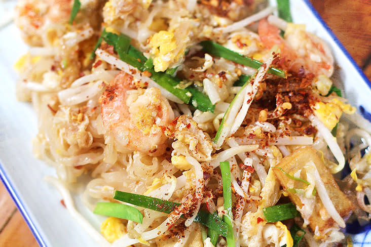 A good 'pad Thai' has plenty of ‘wok hei’ and all the ingredients are well combined.
