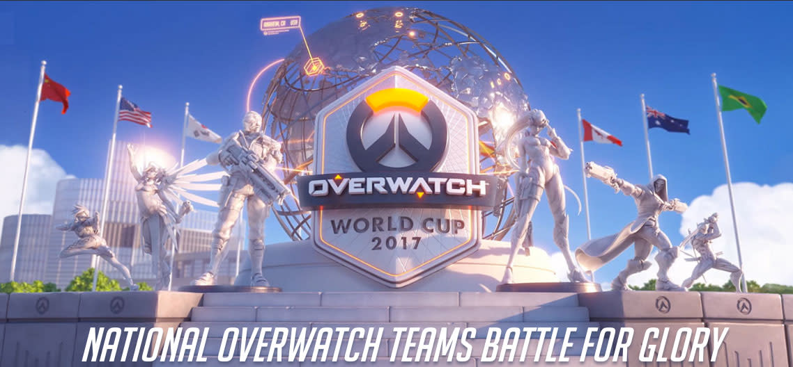 The Overwatch World Cup 2017 finals will take place at BlizzCon 2017. (Blizzard)