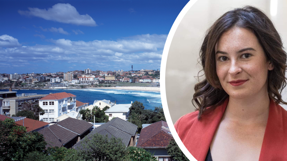 A composite image of houses in Bondi and Ana to represent the how she will be renting out her parents room in their Bondi home.