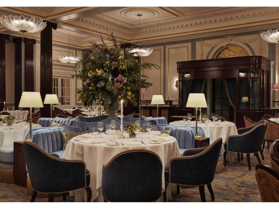 Fine-dining restaurant The Strathearn welcomes guests for breakfast, lunch and dinner (Gleneagles)