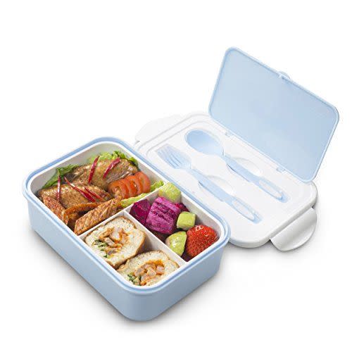 8) Thousanday Bento Box with Silverware