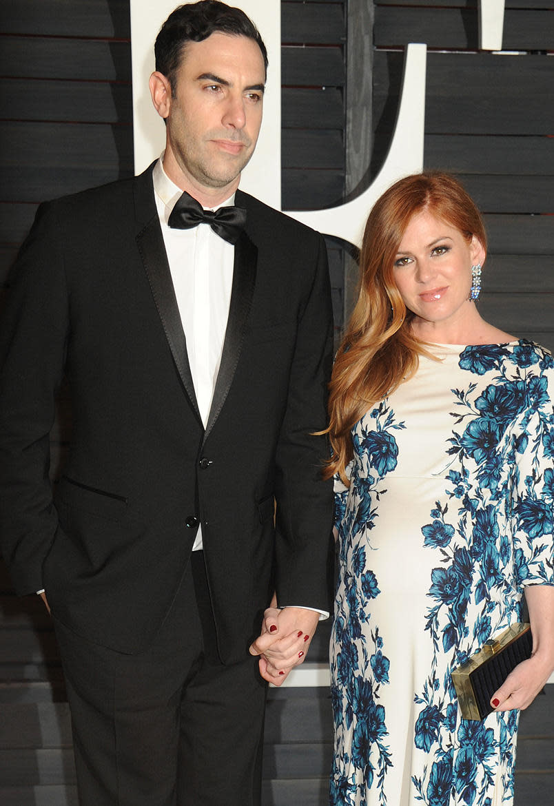 Sacha Baron Cohen, Isla Fisher | Photo Credits: Splash