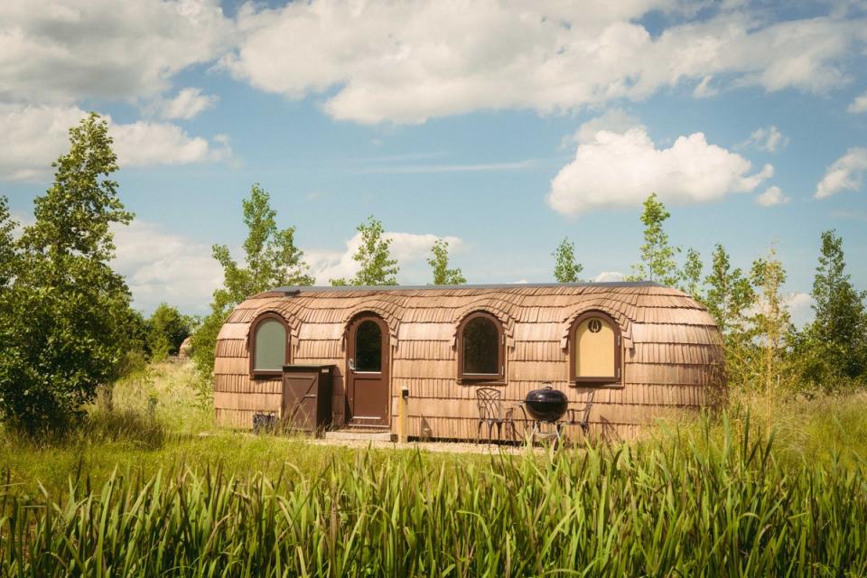 Blyth Rise Stays, Laxfield, Suffolk (Hawthorn Huts)