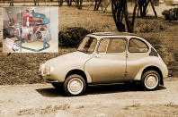 <p>In its original form, the EK was a <strong>356cc</strong> two-cylinder two-stroke which first appeared in the tiny Subaru 360 in 1958. This car was well suited to Japanese motoring conditions, and remained in production until the early 1970s.</p><p>It became controversial only in 1968, when imports to the US began. A spectacularly damning report published the following year included harsh criticism of the EK, which “simply cannot accelerate the car fast enough to keep up with today’s faster-moving traffic”.</p>