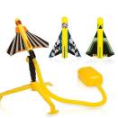 <p><strong>Stomp Rocket</strong></p><p>walmart.com</p><p><strong>$38.95</strong></p><p><a href="https://go.redirectingat.com?id=74968X1596630&url=https%3A%2F%2Fwww.walmart.com%2Fip%2F56188344&sref=https%3A%2F%2Fwww.goodhousekeeping.com%2Fchildrens-products%2Ftoy-reviews%2Fg28133058%2Fbest-gifts-for-5-year-old-girls%2F" rel="nofollow noopener" target="_blank" data-ylk="slk:Shop Now;elm:context_link;itc:0;sec:content-canvas" class="link ">Shop Now</a></p><p>Stomp Rocket gets kids outside and moving, jumping on the air pump that launches the rocket into the sky. They'll unconsciously <strong>learn about physics as they adjust the flight path angle</strong> and force applied to counter the weather, like wind. This particular set includes three planes: a looper (curves), a glider (soar) and a wildcat (stunts), each requiring different inputs for the desired trajectories. <em>Ages 5+</em></p>