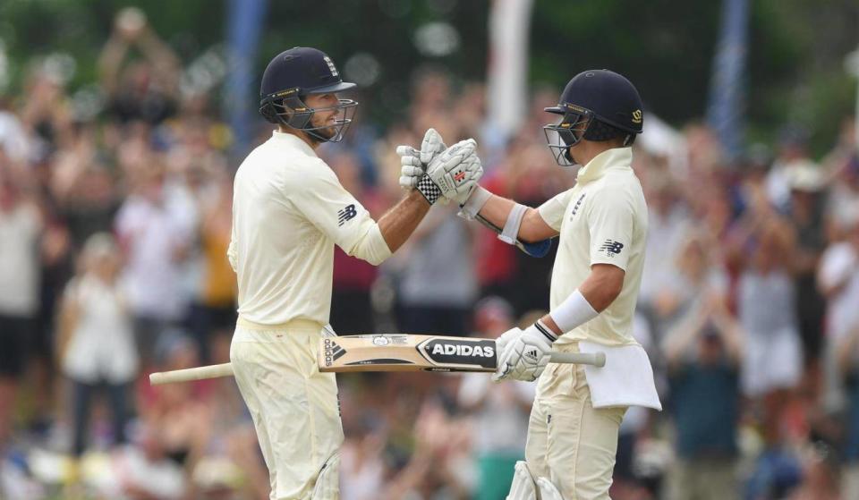 Curran helped county teammate Foakes to a ton debut with England (Getty)