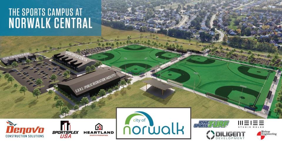 On May 12, 2022, Norwalk held a groundbreaking ceremony for the 70-acre Norwalk Central development. The project will include a blend of private and public developments, including retail, dining, sports, recreation, fitness, trails, parkland and an amphitheater.