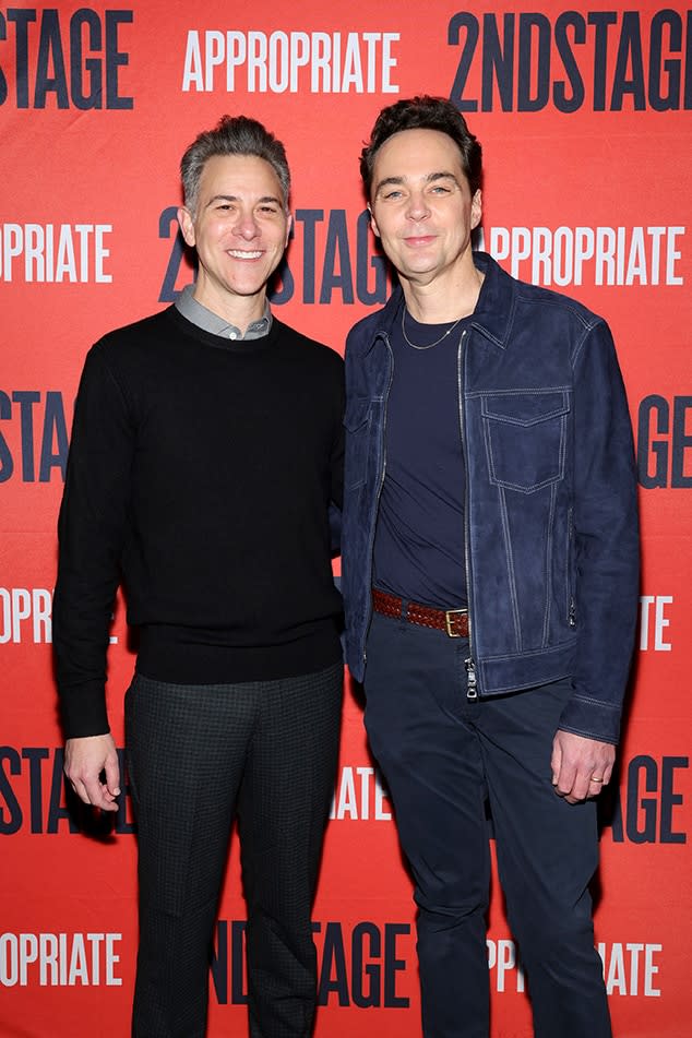 <p>Todd Spiewak & Jim Parsons</p>