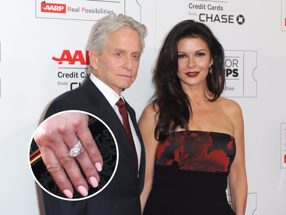 catherine zeta jones ring