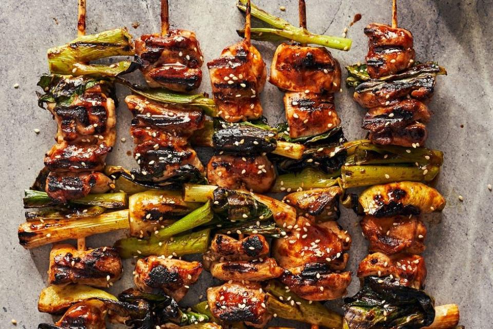 Grilled Chicken Kebabs