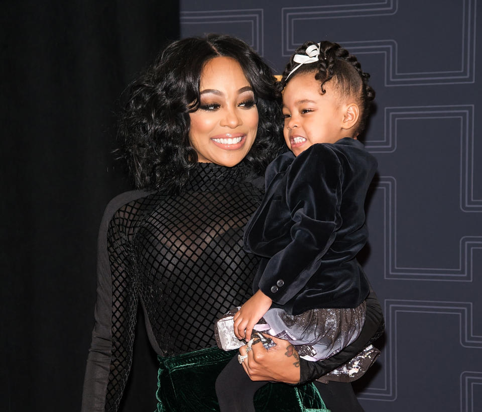Singer Monica (L) and her daughter Laiyah Shannon Brown.&nbsp;