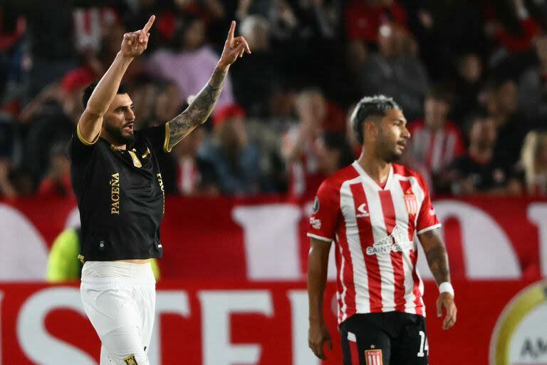 Enrique Triverio, el argentino que abrió el marcador en La Plata: el artillero de The Strongest anotó dos veces en la actual Copa Libertadores y acumula 50 festejos en 100 partidos en el Tigre