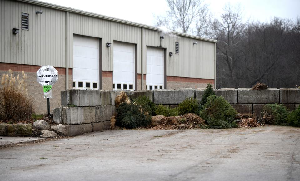 When Nimishillen Township's yard waste center at 4915 N. Nickel Plate St. reopens this spring, it will be available only to township and Louisville city residents.