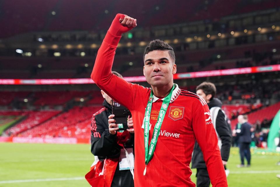 Casemiro has quickly become one of Manchester United’s most important players (David Davies/PA) (PA Wire)