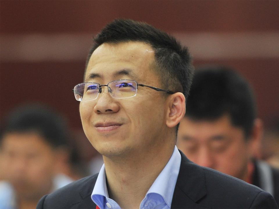 zhang yiming bytedance