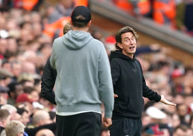 Jurgen Klopp and Thomas Frank