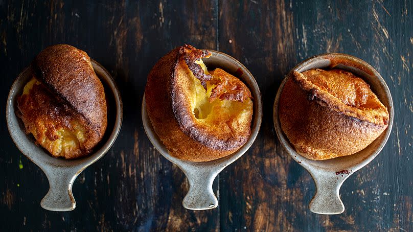 One of the best parts about Yorkshire Pudding? It can be small or big, depending on how many people you're feeding.