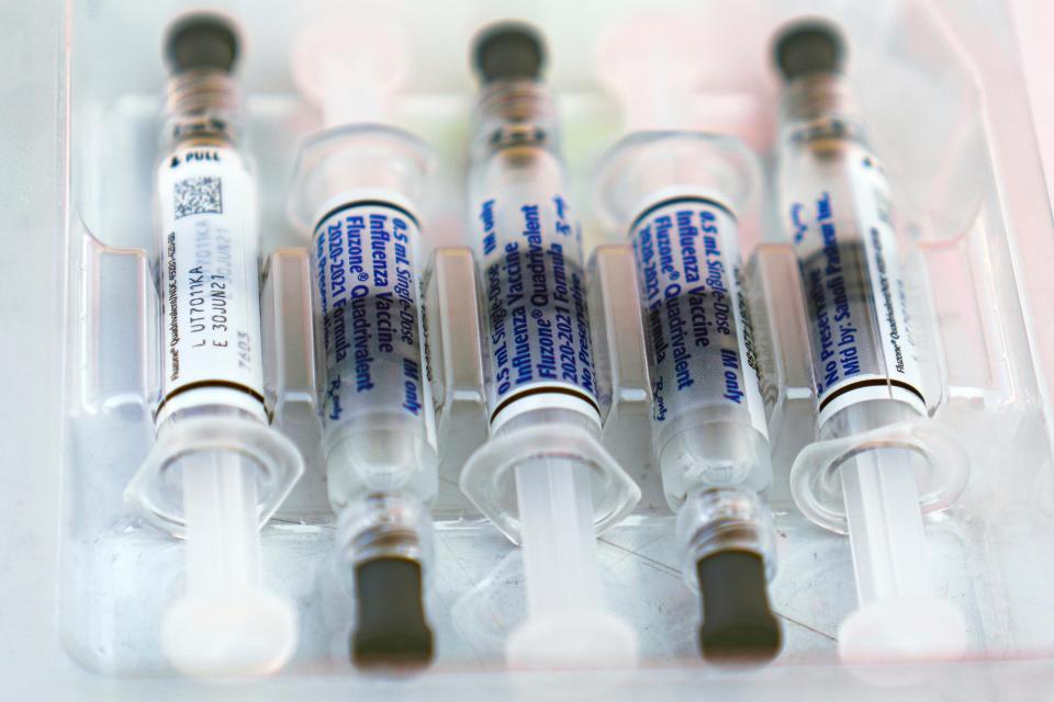 Influenza vaccines (Copyright 2020 The Associated Press. All rights reserved)