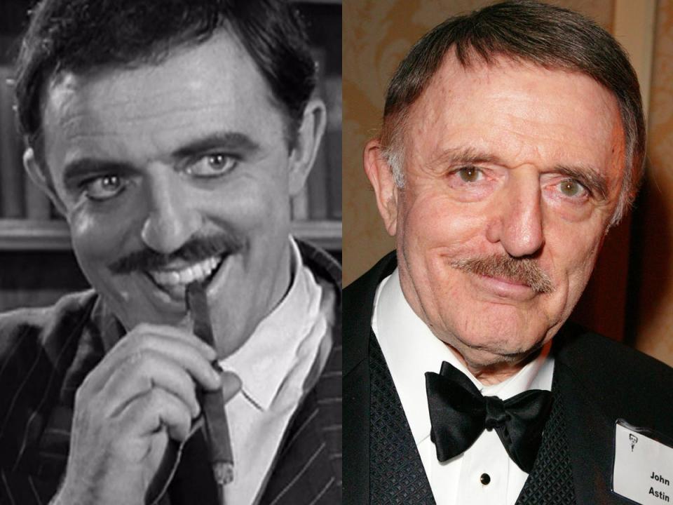 John Astin as Gomez Addams in "The Addams Family."