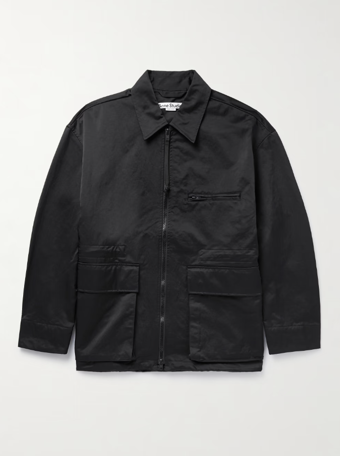 Acne Studios Oversized Nylon Twill Jacket 