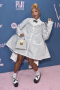 Janelle Monae arrives at The Hollywood Reporter's Women in Entertainment Gala on Wednesday, Dec. 7, 2022, at Fairmont Century Plaza in Los Angeles. (Photo by Jordan Strauss/Invision/AP)