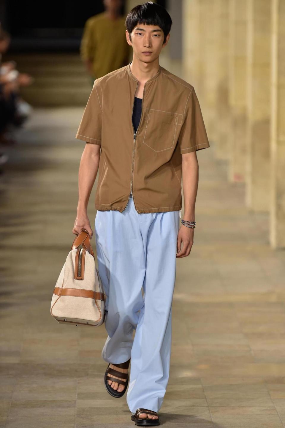 Hermès SS18 menswear