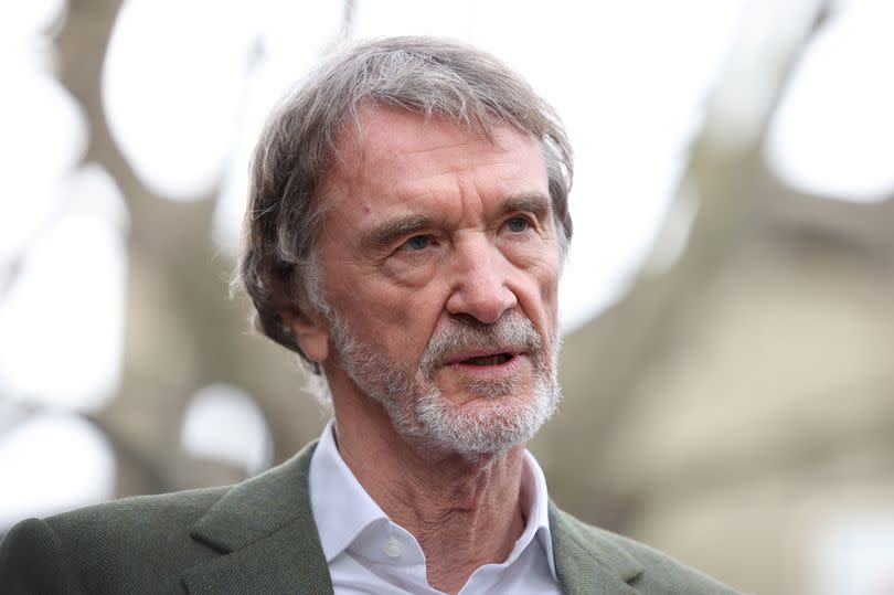 Manchester United co-owner Sir Jim Ratcliffe