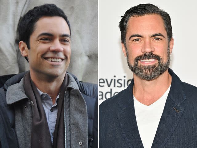 <p>Bobby Bank/WireImage ; Michael Buckner/Variety/Getty</p> Danny Pino as Detective Nick Amaro on 'Law & Order: SVU.' ; Danny Pino at the Television Academy 26th Hall of Fame held at Saban Media Center on November 16, 2022 in North Hollywood, California.