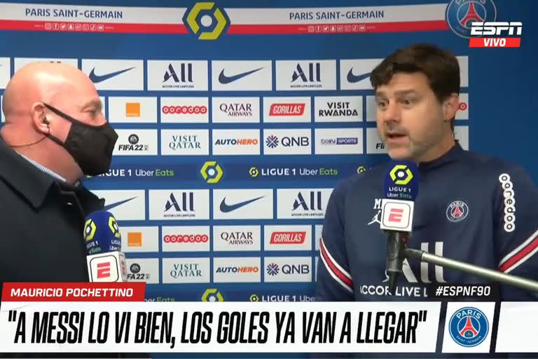 Mauricio Pochettino se sorprende al enterarse de que River se consagró campeón en el fútbol argentino