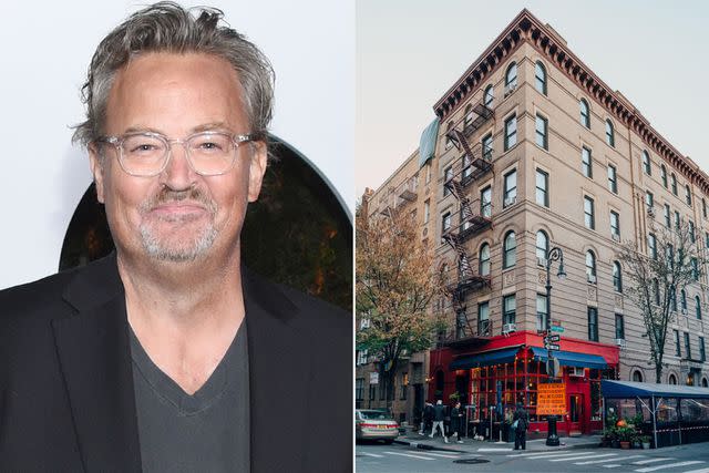 Matthew Perry Fans Gather at Chandler Bing's 'Friends' Apartment - Parade