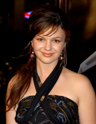 Amber Tamblyn at the LA premiere of New Line Cinema's Snakes on a Plane