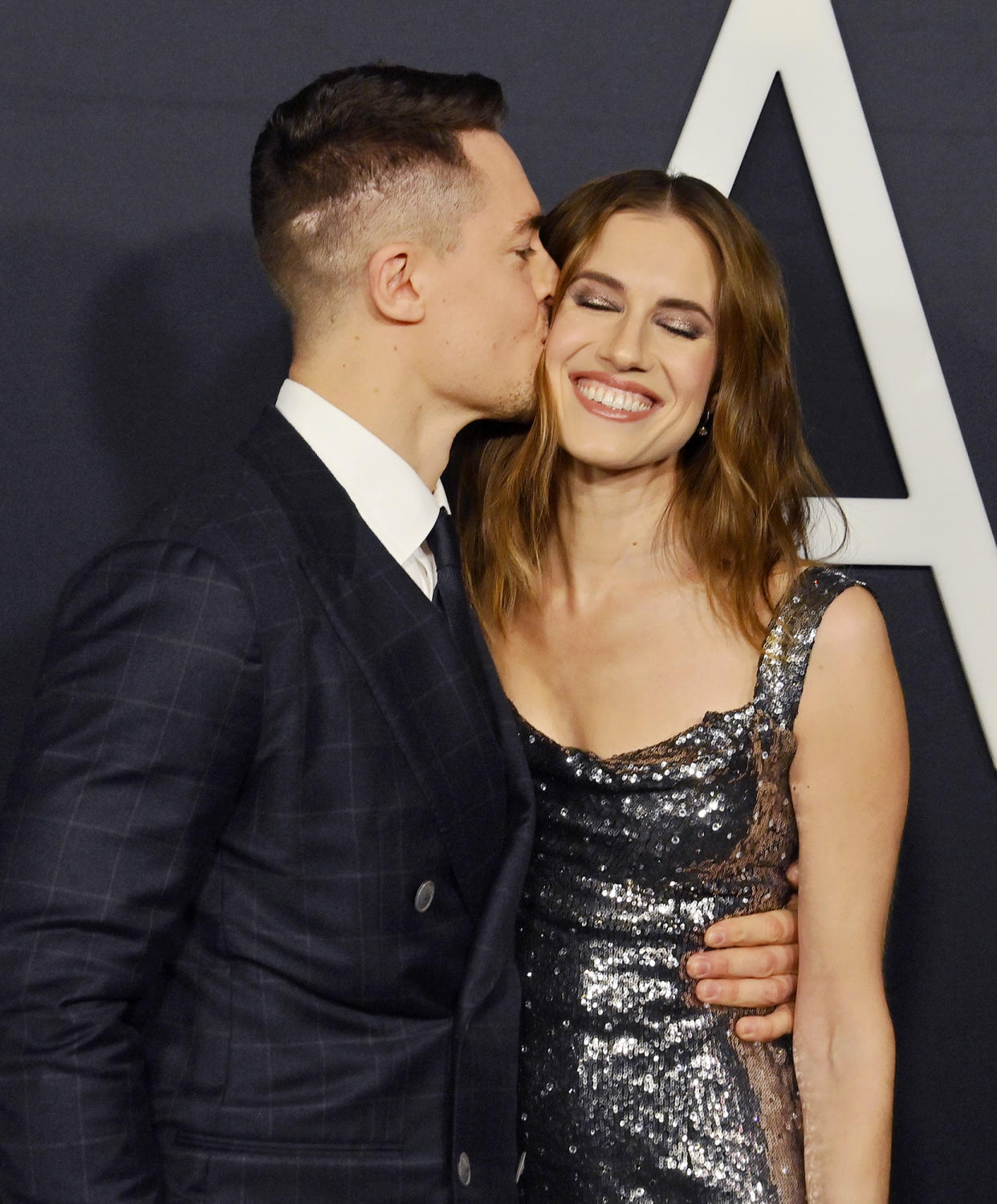 Allison Williams and Alexander Dreymon Make Their Red Carpet Debut After 3 Years of Dating - 884 M3gan Premiere, Los Angeles, California, United States - 07 Dec 2022