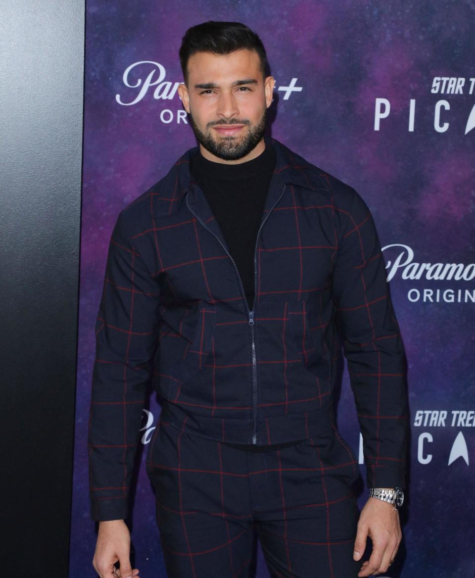 Sam Asghari at The Premiere of the final season of Star Trek: Picard in Los Angeles