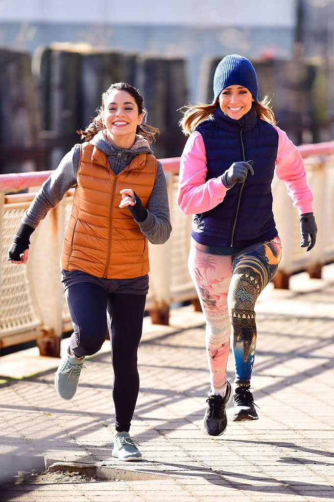 Vanessa Hudgens and Jennifer Lopez