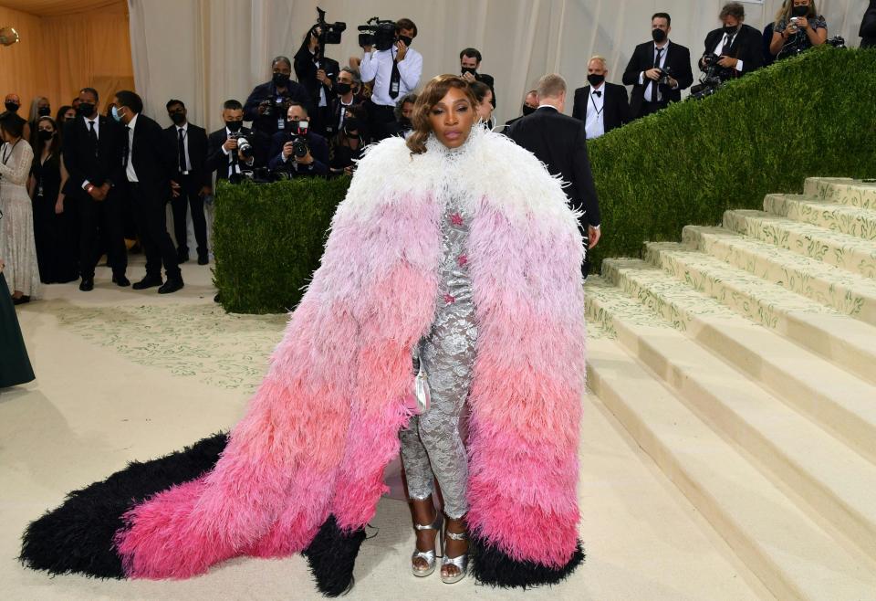 Serena Williams at the Met Gala.