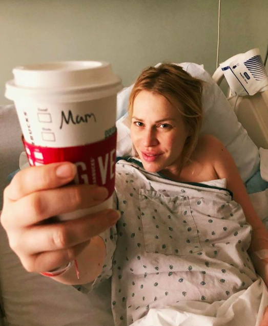 <p>What better way to cement your status as a new mom than by getting it emblazoned on a Starbucks cup? That’s how the singer celebrated the birth of her baby boy, which she shared in an Instagram post featuring her still in the hospital, brandishing that famous cup. “Omg! Guess what just happened at the very end of this year!” she wrote. “The happiest new Year ever!” Congrats to her and hubby Matthew Robinson. (Photo: <a rel="nofollow noopener" href="https://www.instagram.com/p/BdZSkXwlAtQ/?taken-by=natashabedingfield" target="_blank" data-ylk="slk:Natasha Bedingfield via Instagram;elm:context_link;itc:0;sec:content-canvas" class="link ">Natasha Bedingfield via Instagram</a>) </p>