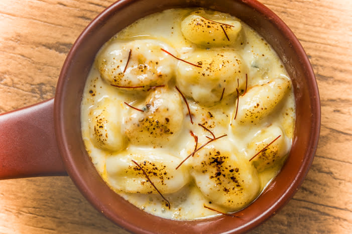 Gnocchi in Parmesan Cream Sauce