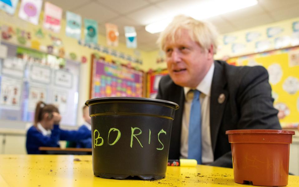 Boris Johnson today insisted his Government is not sowing the seeds for future restrictions - Paul Faith/WPA Pool/Getty Images