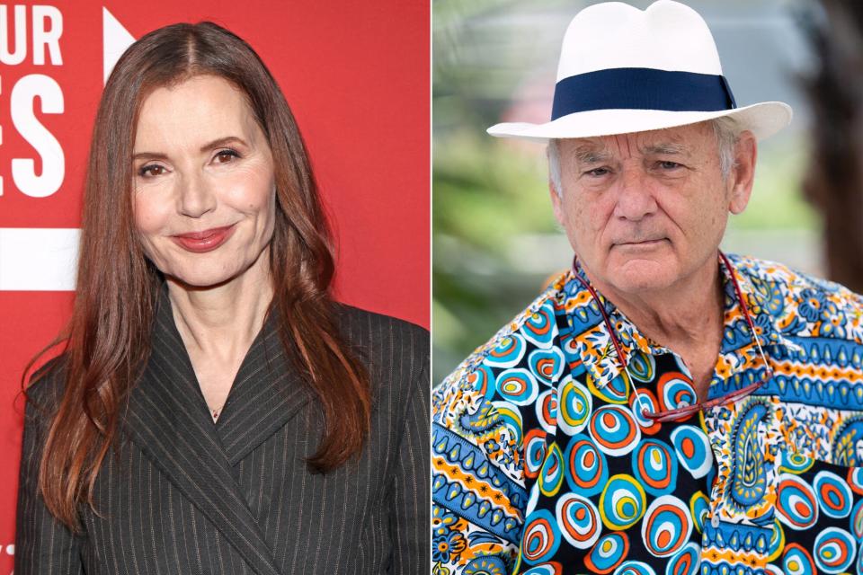 Geena Davis attends 'Raising Our Voices: Setting Hollywood's Inclusion Agenda' Inaugural Luncheon hosted by The Hollywood Reporter at The Maybourne Beverly Hills on April 20, 2022 in Beverly Hills, California. (Photo by David Livingston/Getty Images); Bill Murray attends the 