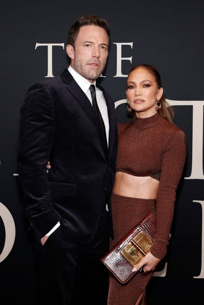 Ben Affleck and Jennifer Lopez attend "The Last Duel" New York Premiere