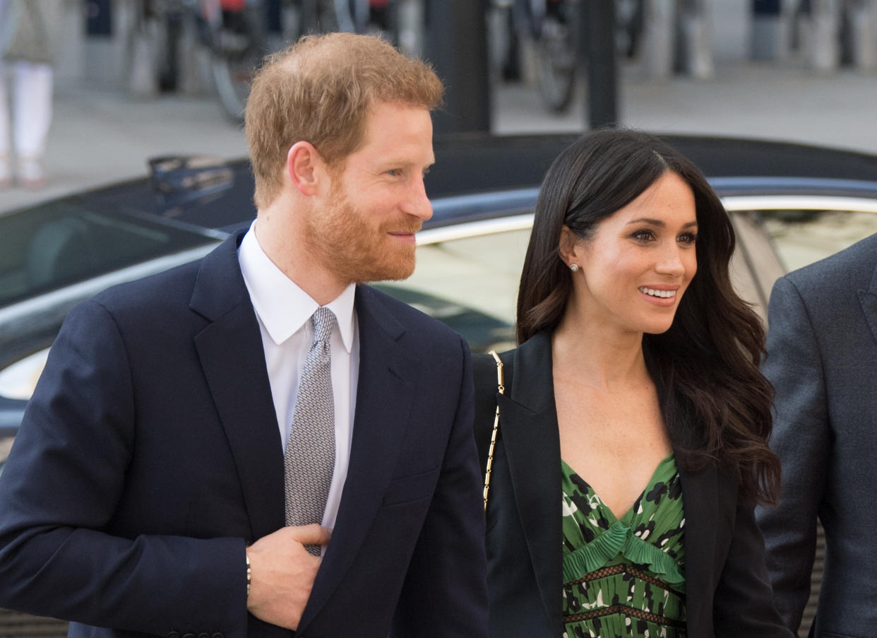 Meghan Markle clearly has a favourite colour. [Photo: Getty]