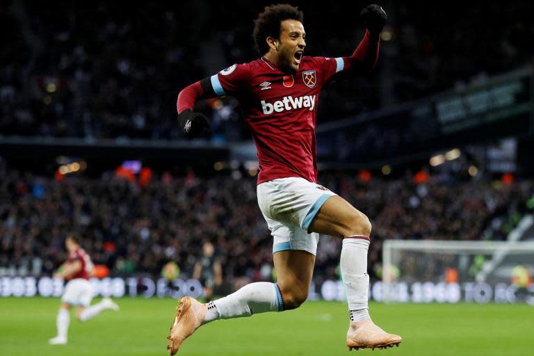 West Ham winger Felipe Anderson reveals how he adapted to 'really hard' Premier League