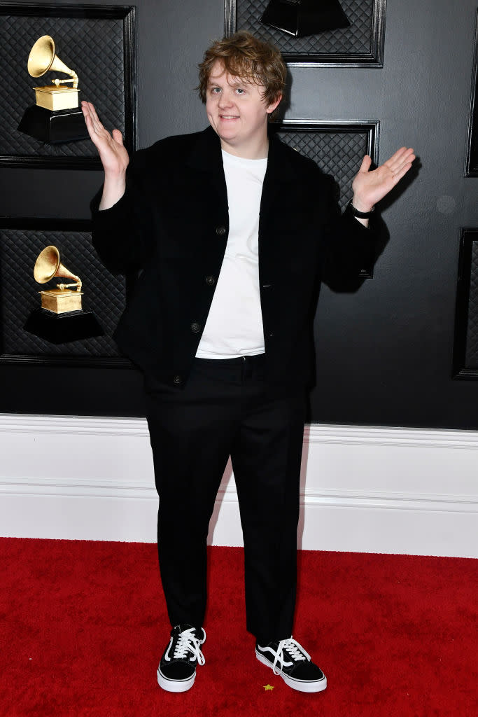 Lewis Capaldi's song "Someone You Loved" was nominated for Song of the Year at the Grammys. (Photo: Frazer Harrison/Getty Images for The Recording Academy)