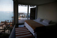 A suite is seen at the Mirante do Arvrao hostel in Vidigal favela, in Rio de Janeiro, Brazil, April 5, 2016. REUTERS/Pilar Olivares