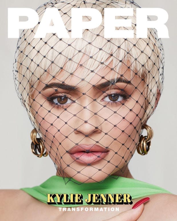 Kylie Jenner on the cover of "Paper Magazine." Photo: Morelli Brothers 